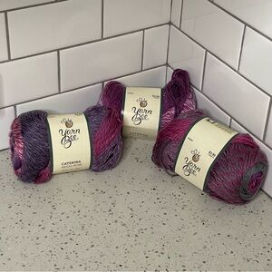 Discontinued Yarn Bee Caterina Regal Rose 295 yds ea (Set of 3)